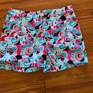 Geometric Crown & Ivy shorts ! Size 8 NON SMOKING HOME